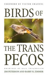 Birds of the Trans-Pecos: Book by Jim Peterson
