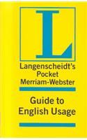 Merriam-Webster Pocket Guide to English Usage: Book by Langenscheidt Publishers