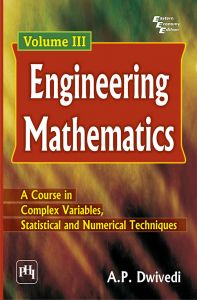 ENGINEERING MATHEMATICS - VOLUME III: Book by DWIVEDI A. P.