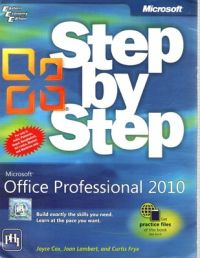 MS OFF. PROFESSIONAL 2010 STEP BY STEP (English) (Paperback): Book by Et Al. COX