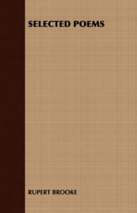 Selected Poems: Book by RUPERT BROOKE Selected Poems: Book by RUPERT BROOKE