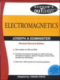 Electromagnetics (SIE) (Schaum's Outlines Series): Book by Joseph Edminister