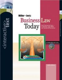 Business Law Today: Interactive Text: Book by Roger Miller Business Law Today: Interactive Text: Book by Roger Miller