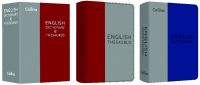 Collins - English Dictionary & Thesaurus (Set of 3 Books) (English) (Paperback): Book by Harpercollins Books