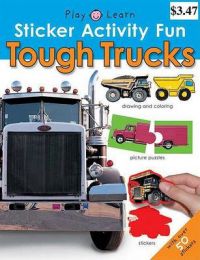 Sticker Activity Fun Tough Trucks: Book by Roger Priddy