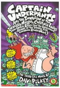 Captain Underpants - The Third Epic Novel (English) (Paperback): Book by Dav Pilkey