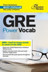 GRE Power Vocab (English) (Paperback): Book by Princeton Review GRE Power Vocab (English) (Paperback): Book by Princeton Review