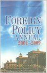Foreign policy annual 2001-2009 ( 15 vol): Book by Mahendra Gaur