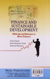 Finance and sustainable development