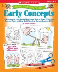 Reading-For-Meaning Mini-Books: Early Concepts: 12 Interactive Mini-Books That Invite Kids to Read, Write, and Cut and Paste to Help Build Reading Comprehension Skills: Book by Maria Fleming Reading-For-Meaning Mini-Books: Early Concepts: 12 Interactive Mini-Books That Invite Kids to Read, Write, and Cut and Paste to Help Build Reading Comprehension Skills: Book by Maria Fleming
