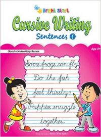 Cursive Writing Sentences - 1 (English): Book by Priti Shanker