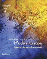 Representative Government in Modern Europe: Book by Michael Gallagher Representative Government in Modern Europe: Book by Michael Gallagher