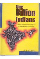 One Billion Indian: Problems And Prospects: Book by Kanwar Sen One Billion Indian: Problems And Prospects: Book by Kanwar Sen