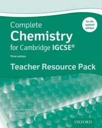 Complete Science for Cambridge IGCSE : Complete Chemistry for Cambridge IGCSE Teacher Resource Pack: Book by RoseMarie Gallagher Complete Science for Cambridge IGCSE : Complete Chemistry for Cambridge IGCSE Teacher Resource Pack: Book by RoseMarie Gallagher