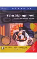 Sales Management : Analysis & Decision Making[Paperback]