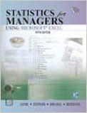 Statistics For Managers Using Microsoft Excel (English) 5th Edition (Paperback): Book by ET AL. LEVINE