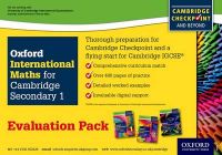 Complete Mathematics for Cambridge Secondary 1- Evaluation Pack: For Cambridge Checkpoint and Beyond: Book by Deborah Barton Complete Mathematics for Cambridge Secondary 1- Evaluation Pack: For Cambridge Checkpoint and Beyond: Book by Deborah Barton