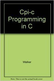 CPI-C PROGRAMMING IN C (Paperback): Book by Walker II CPI-C PROGRAMMING IN C (Paperback): Book by Walker II