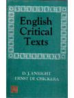 English Critical Texts: Book by D.J. Enright English Critical Texts: Book by D.J. Enright