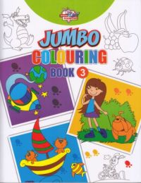 Jumbo Colouring Book 3 (English) (Paperback)
