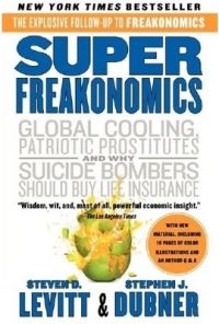 Super Freakonomics (English): Book by Steven Levitt is a Professor of Economics at the University of Chicago and an editor of The Journal of Political Economy. In January 2004 he was awarded the John Bates Clark medal for the economistunder 40 who has made the greatest contribution to the discipline by the American Economic Association.... View More Steven Levitt is a Professor of Economics at the University of Chicago and an editor of The Journal of Political Economy. In January 2004 he was awarded the John Bates Clark medal for the economistunder 40 who has made the greatest contribution to the discipline by the American Economic Association. Stephen J. Dubner is the author of Confessions of a Hero Worshiper and Turbulent Souls and is a former writer and editor at the New York Times Magazine. He lives in New York City with his family. Super Freakonomics (English): Book by Steven Levitt is a Professor of Economics at the University of Chicago and an editor of The Journal of Political Economy. In January 2004 he was awarded the John Bates Clark medal for the economistunder 40 who has made the greatest contribution to the discipline by the American Economic Association.... View More Steven Levitt is a Professor of Economics at the University of Chicago and an editor of The Journal of Political Economy. In January 2004 he was awarded the John Bates Clark medal for the economistunder 40 who has made the greatest contribution to the discipline by the American Economic Association. Stephen J. Dubner is the author of Confessions of a Hero Worshiper and Turbulent Souls and is a former writer and editor at the New York Times Magazine. He lives in New York City with his family.