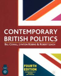 Contemporary British Politics: Book by W.N. Coxall Contemporary British Politics: Book by W.N. Coxall