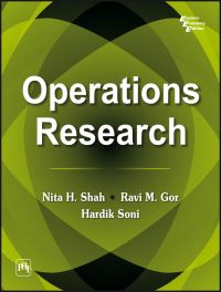 Operations Research: Book by SHAH NITA H. |GOR RAVI M. |SONI HARDIK