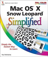 Mac OS X Snow Leopard Simplified: Book by Paul McFedries Mac OS X Snow Leopard Simplified: Book by Paul McFedries