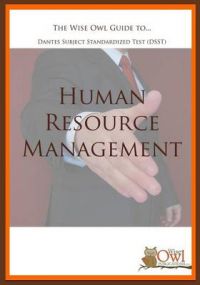 The Wise Owl Guide To... Dantes Subject Standardized Test (Dsst) Human Resource Management: Book by Wise Owl Publications LLC