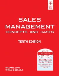 Sales Management: Concepts and Cases: Book by William L. Cron 