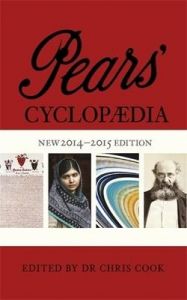 Pears' Cyclopaedia 2014-2015 (English): Book by Chris Cook Pears' Cyclopaedia 2014-2015 (English): Book by Chris Cook