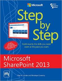 MICROSOFT SHAREPOINT 2013 STEP BY STEP: Book by LONDER OLGA M.|COVENTRY PENELOPE