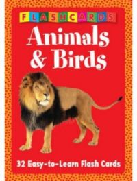Animals & Birds Flash Cards  (Hardcover): Book by NA