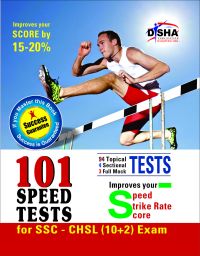 SSC 10+2 Combined Higher Secondary Level (CHSL) 101 Speed Tests with Success Guarantee: Book by Disha Experts SSC 10+2 Combined Higher Secondary Level (CHSL) 101 Speed Tests with Success Guarantee: Book by Disha Experts