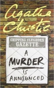Murder Is Announced: Book by Agatha Christie
