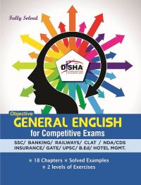 Objective General English for Competitive Exams - SSC/Banking/Rlwys/CLAT/NDA/CDS/Hotel Mgmt./B.Ed: Book by Disha Experts