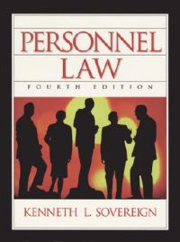 Personnel Law: Book by Kenneth L. Sovereign