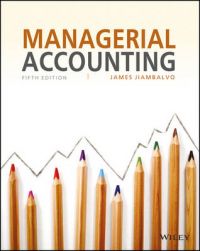 Managerial Accounting 5/e PB (Paperback): Book by James J