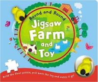 Round and Round: Jigsaw Farm & Toy English(HB): Book by Alex Burnett