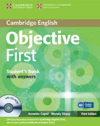 Objective First Student's Book with Answers with CD-ROM: Book by Annette Capel Objective First Student's Book with Answers with CD-ROM: Book by Annette Capel