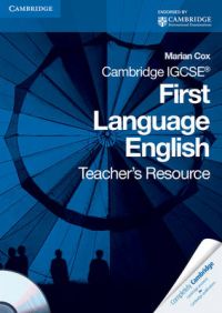 Cambridge IGCSE First Language English Teacher's Resource Book with CD-ROM: Book by Marian Cox Cambridge IGCSE First Language English Teacher's Resource Book with CD-ROM: Book by Marian Cox