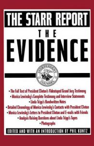 Evidence: The Starr Report: Book by Pocket Books