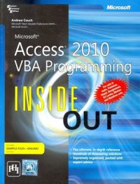 Microsoft Access 2010 VBA Programming Inside Out (English) (Paperback): Book by Andrew Couch