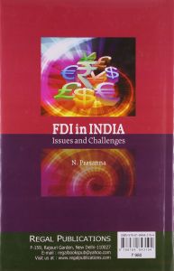 FDI in India: Issues and Challenges: Book by N. Prasanna