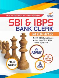 SBI & IBPS Bank Clerk Solved Papers - 26 papers: Book by Disha Experts SBI & IBPS Bank Clerk Solved Papers - 26 papers: Book by Disha Experts
