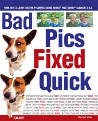Bad Pics Fixed Quick: How to Fix Lousy Digital Pictures: Book by Michael Miller