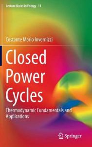 Closed Power Cycles: Book by Costante Mario Invernizzi