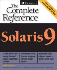 Solaris 9: The Complete Reference: Book by Paul Watters