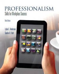 Professionalism: Skills for Workplace Success Plus New Mystudentsuccesslab with Pearson Etext -- Access Card Package: Book by Lydia E Anderson (Fresno City College)