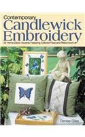 Contemporary Candlewick Embroidery: Book by Denise Giles